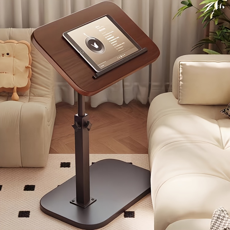 Black Walnut Swivel Laptop Des - Outdoor Furniture Wood 评论和价格