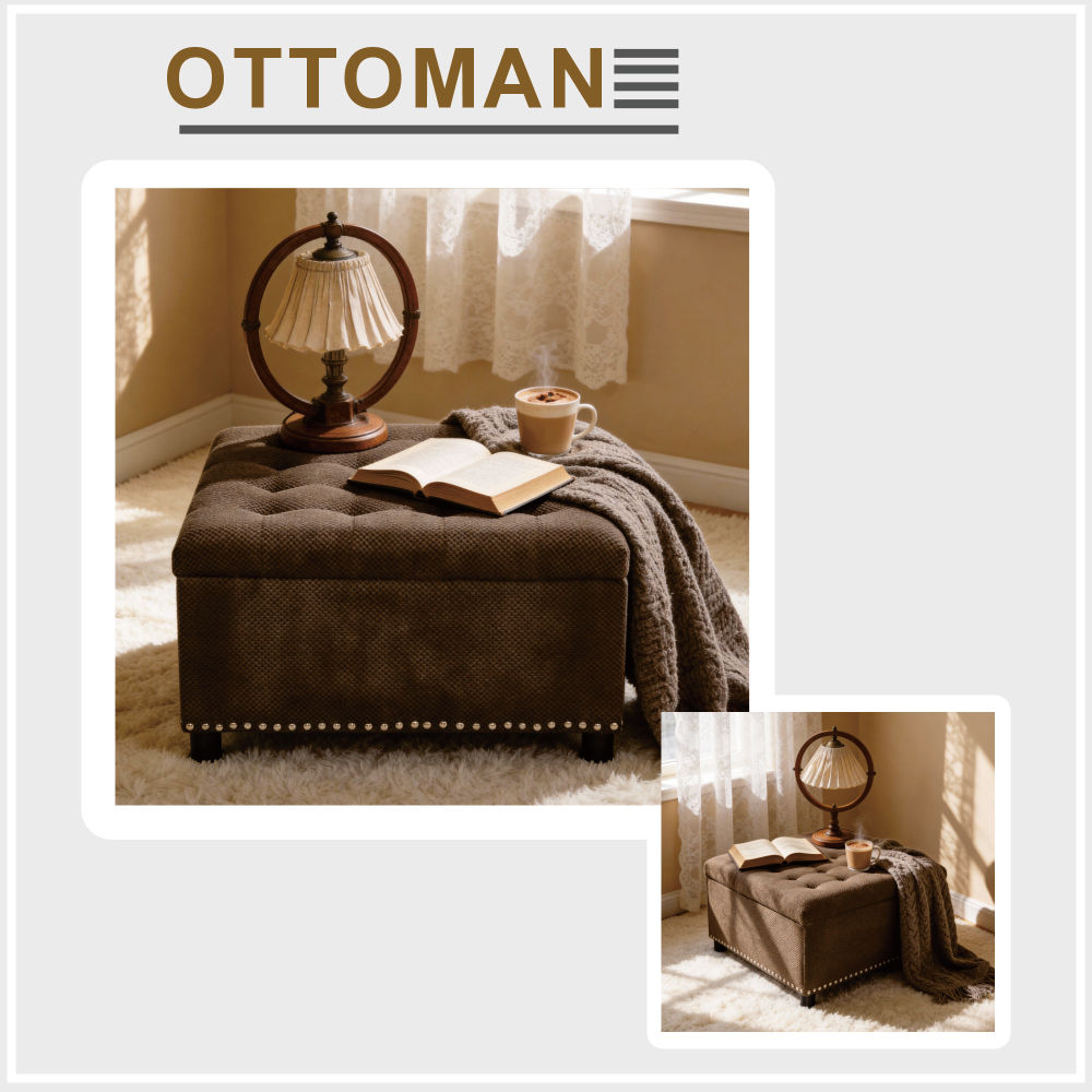 Orraves Dark Brown Square Stor - Outdoor Furniture Wood 评论和价格