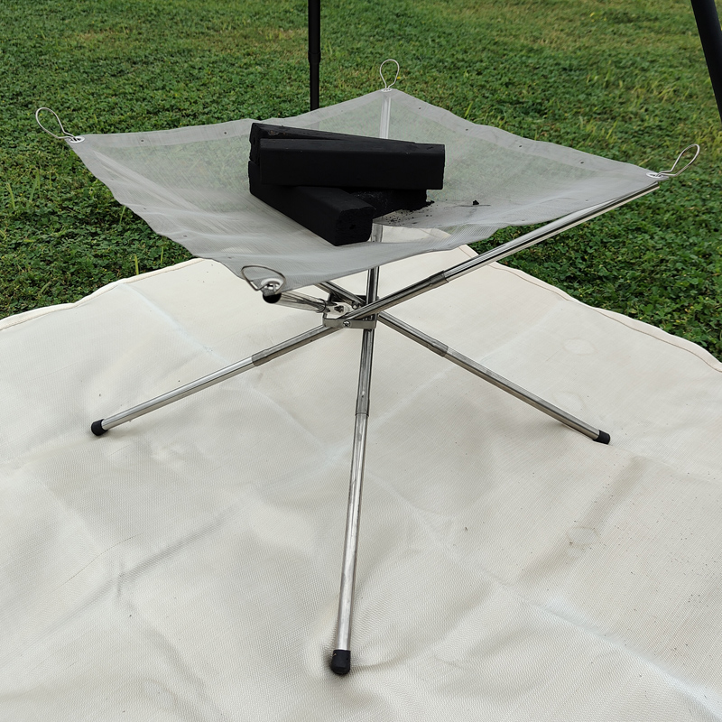 1pc Foldable Portable Steel Me - Outdoor Furniture Wood 评论和价格