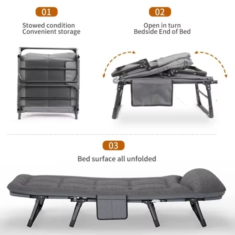 Modern Folding Bed Portable Si - Outdoor Daybed Furniture 评论和价格