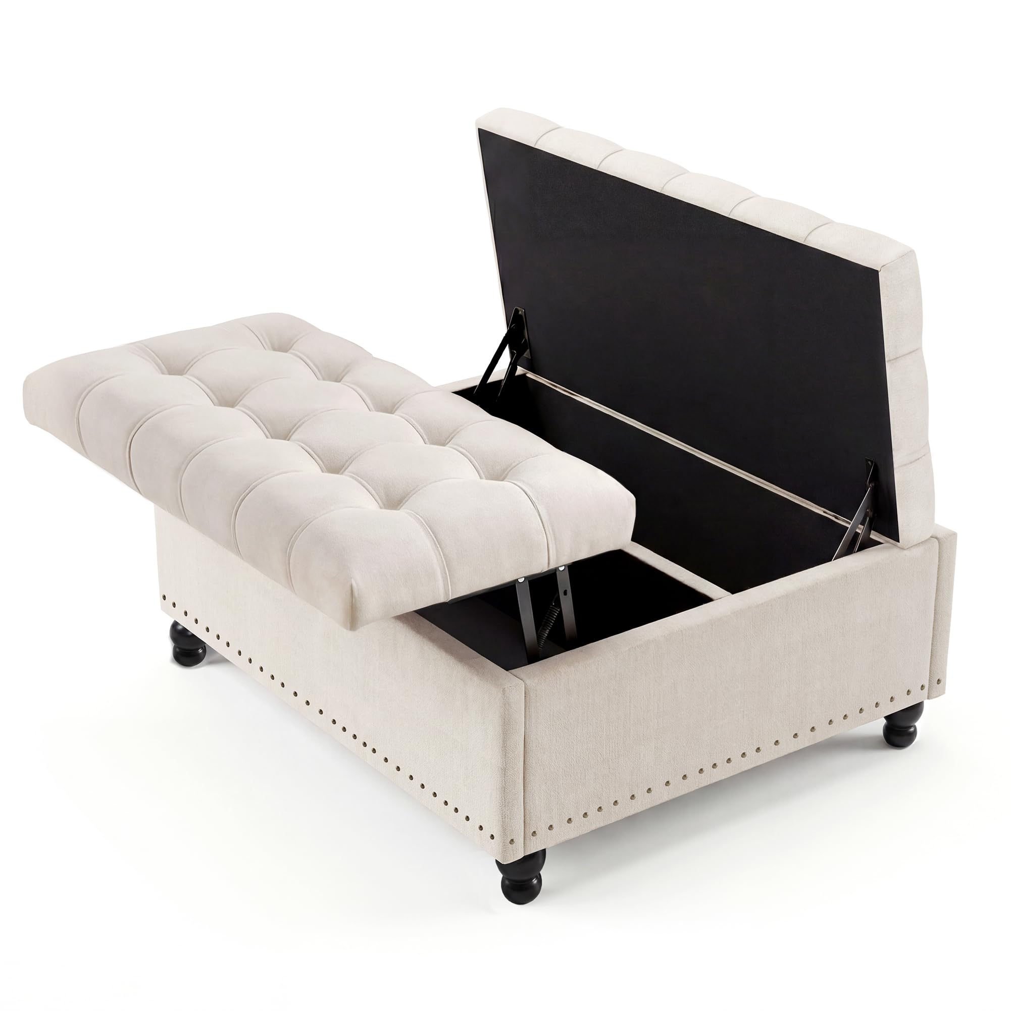 36 Inch Square Lift Top Storag - Outdoor Furniture Wood 评论和价格