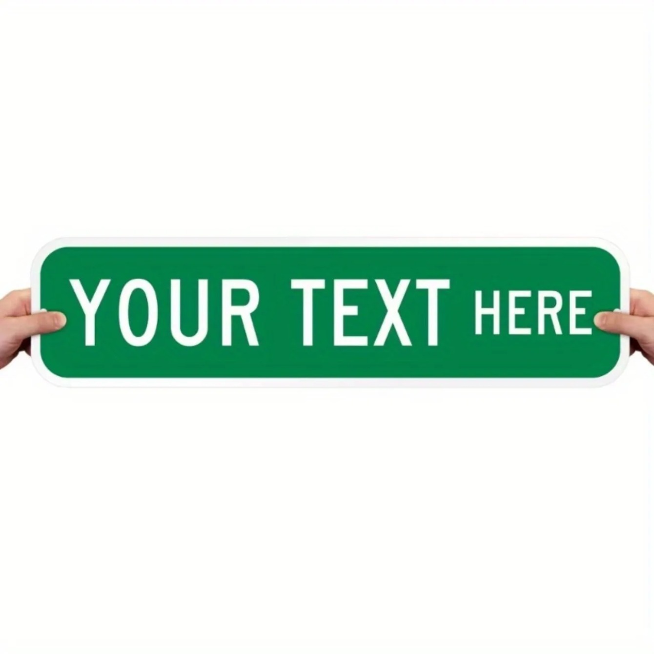 Personalized Green Street Sign - Outdoor Furniture Metal 评论和价格