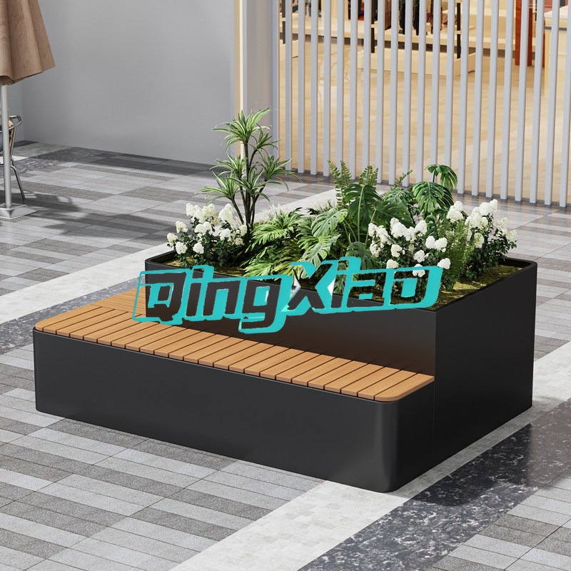 Outdoor Bench With Built In Pl - Outdoor Furniture Metal Chairs 评论和价格